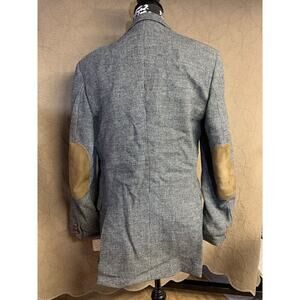 Peacoat Blazer Jean Oliver Pure New Wool Made In Poland Lg ( See Pics) Peacoat